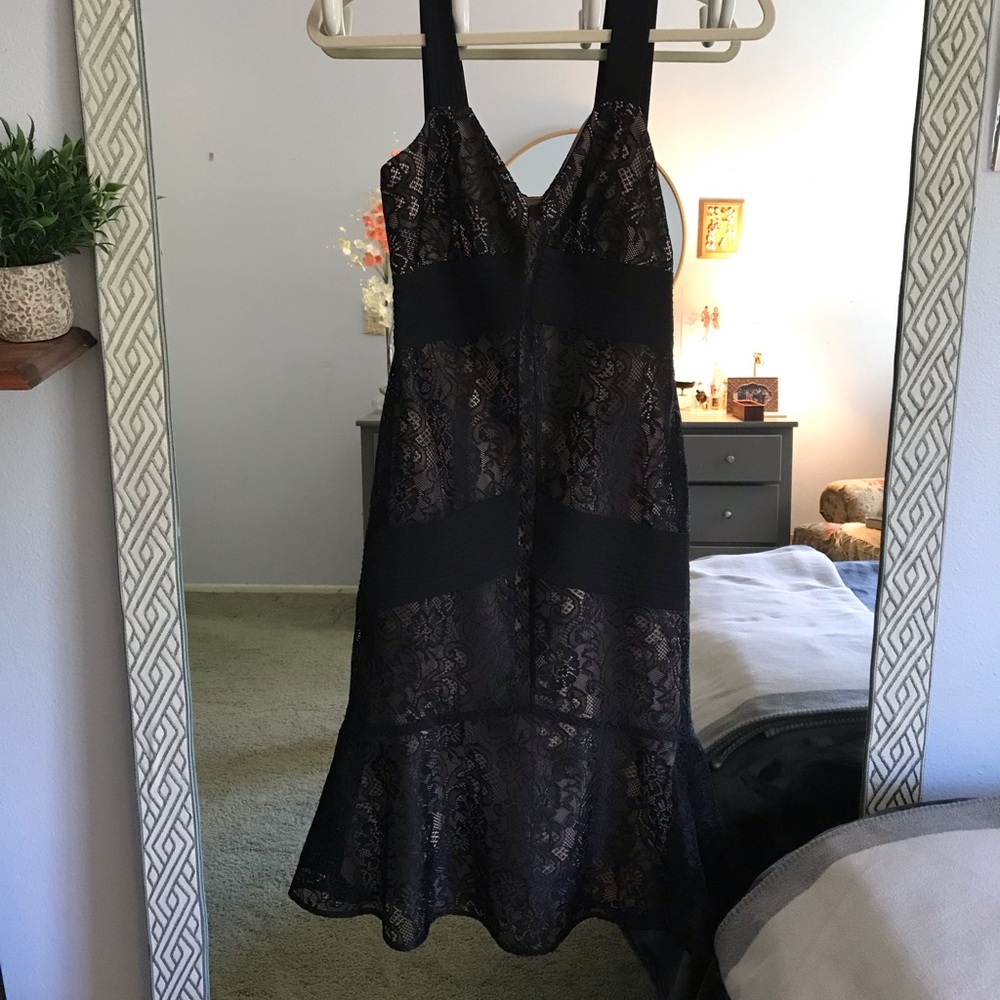Gorgeous Ann Taylor Loft Black Lace Dress